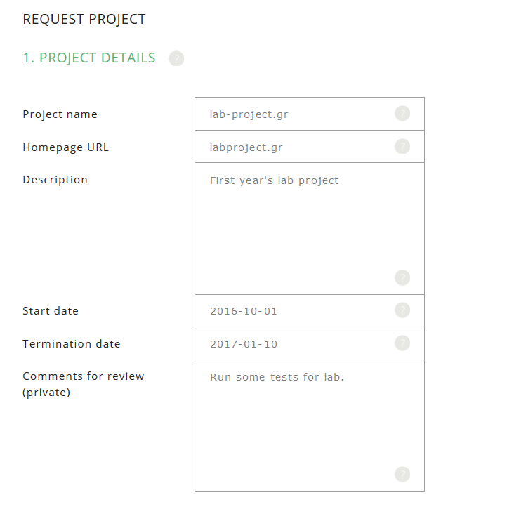 userguide project_application_details_1